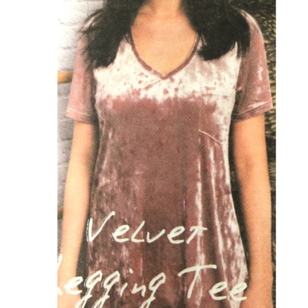 NWT Spring + Mercer Velvet  Legging Tee Shirt